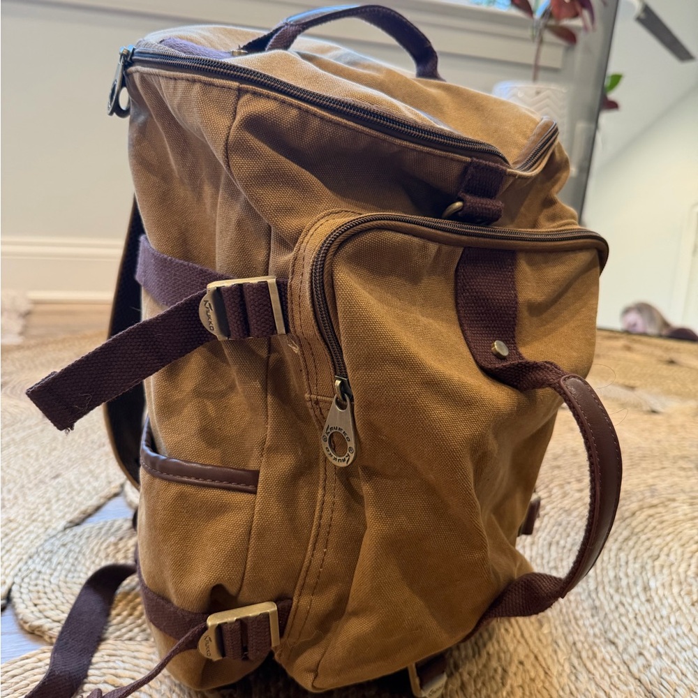 Canvas Backpack - Picture 2 of 4